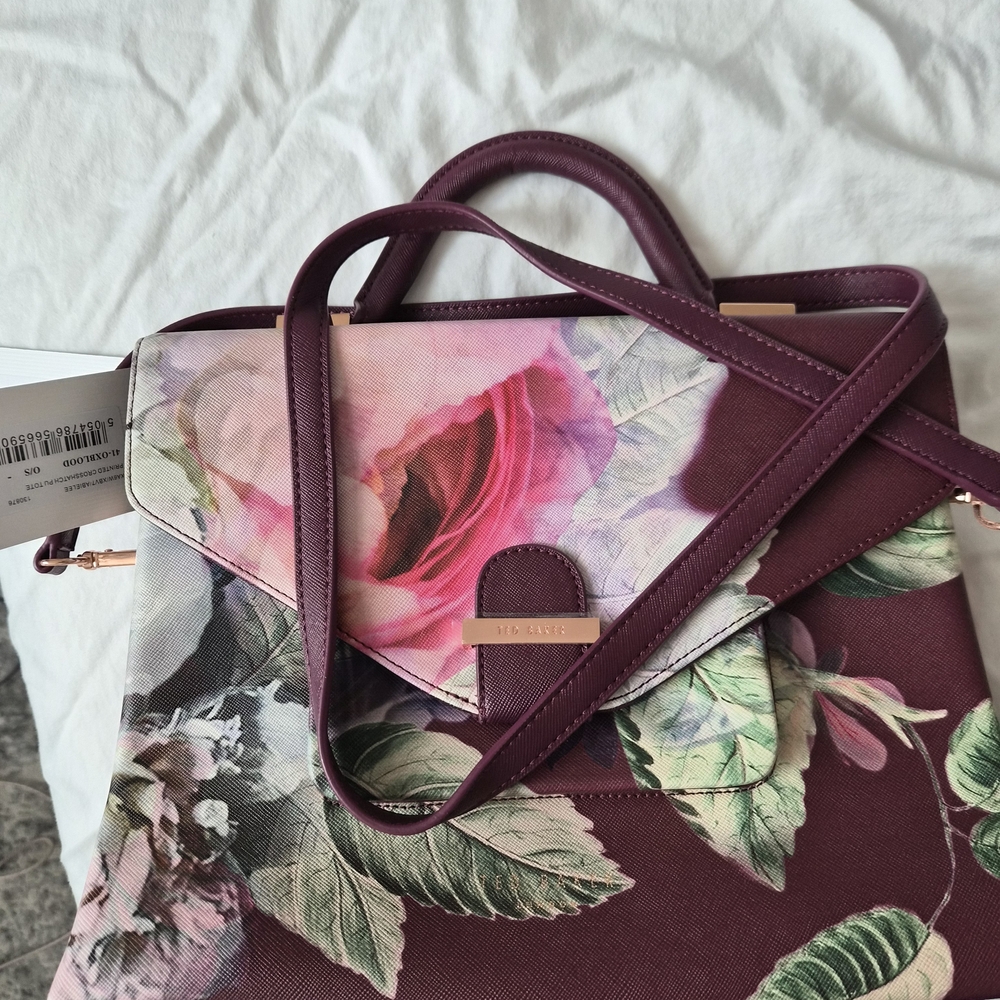 Ted Baker Floral Burgundy Women's Bag